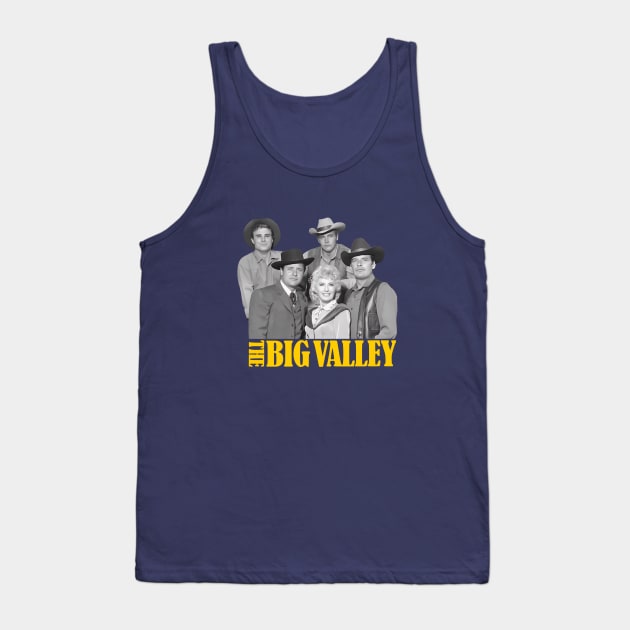 The Big Valley - Group - 60s Tv Western Tank Top by wildzerouk